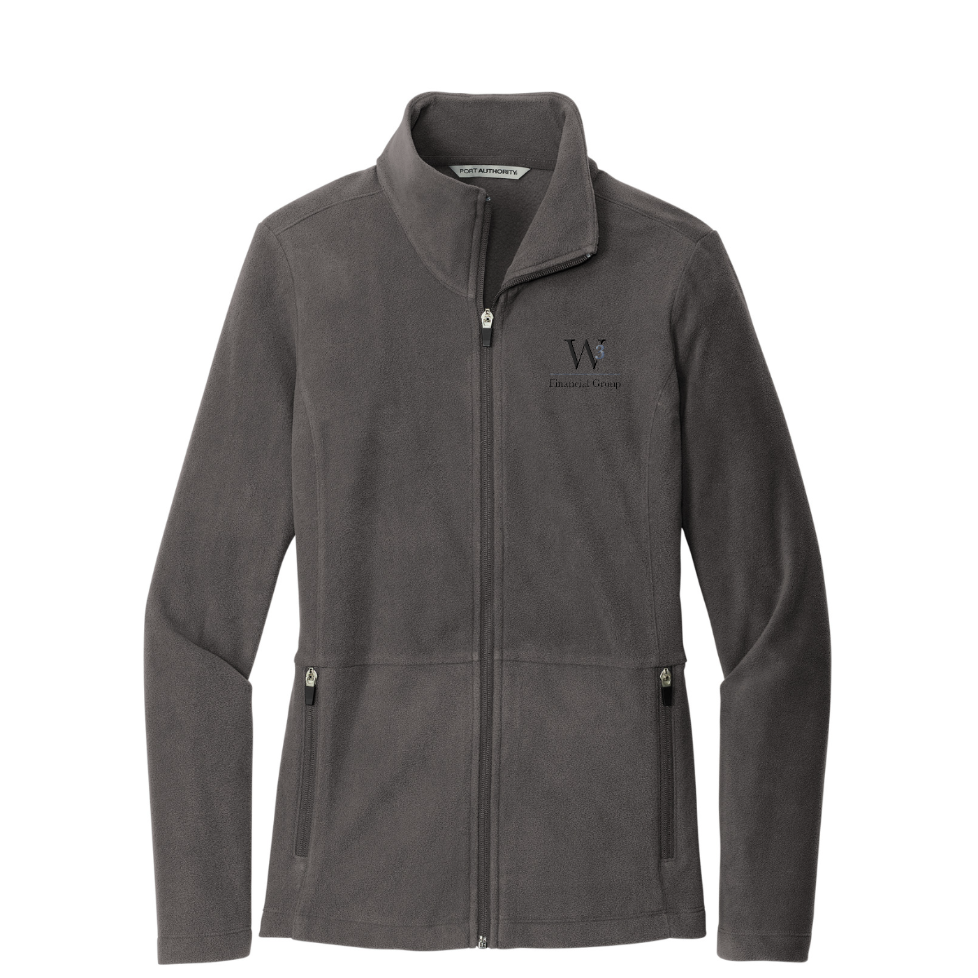 Port Authority Women's Accord Microfleece Jacket — Pewter