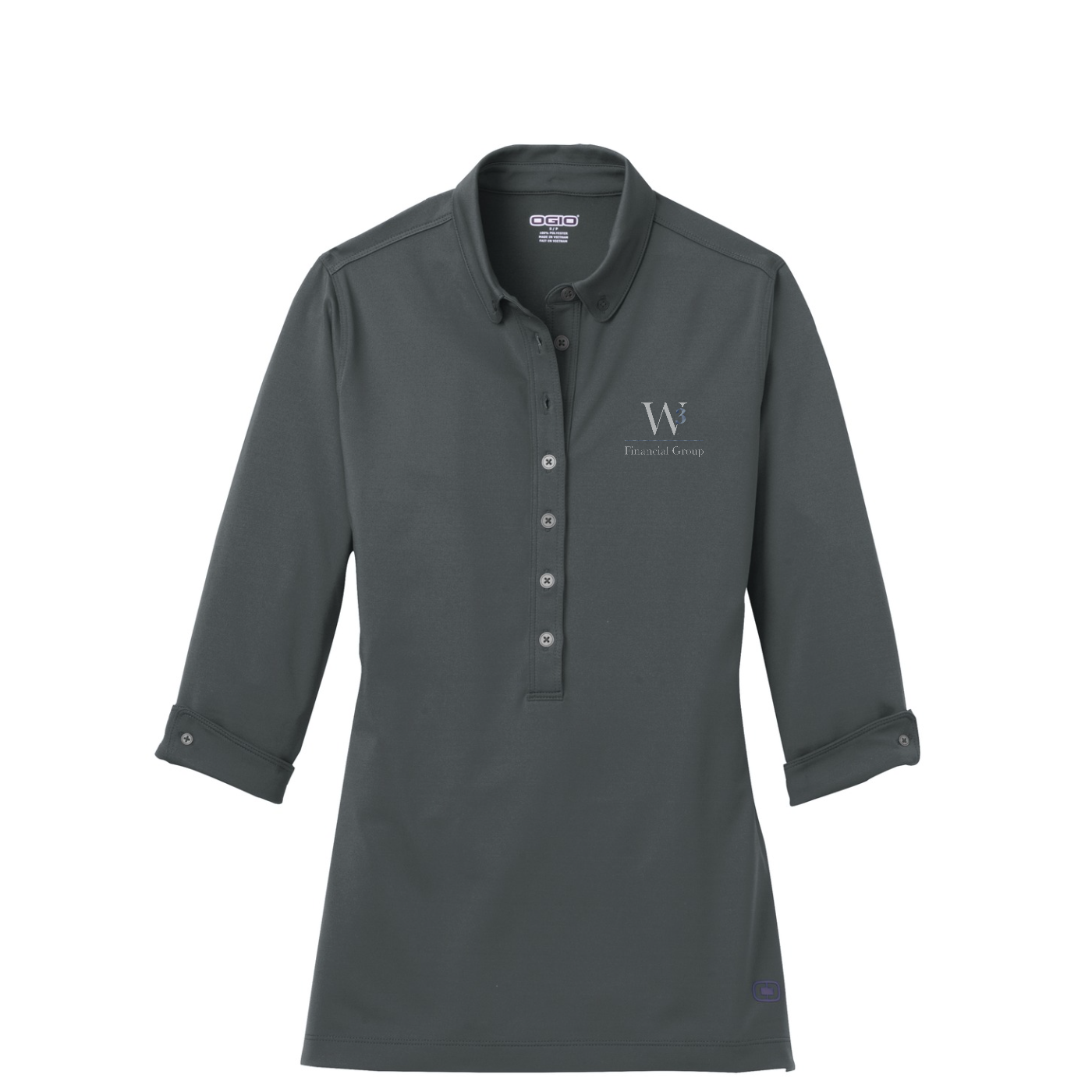 OGIO Women's Gauge Polo — Diesel Grey
