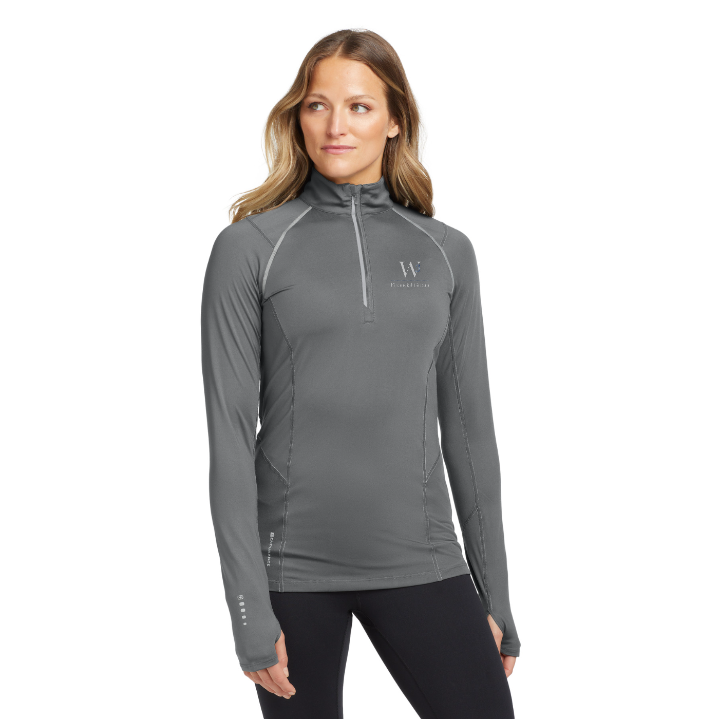 OGIO Women's Nexus 1/4-Zip Pullover — model