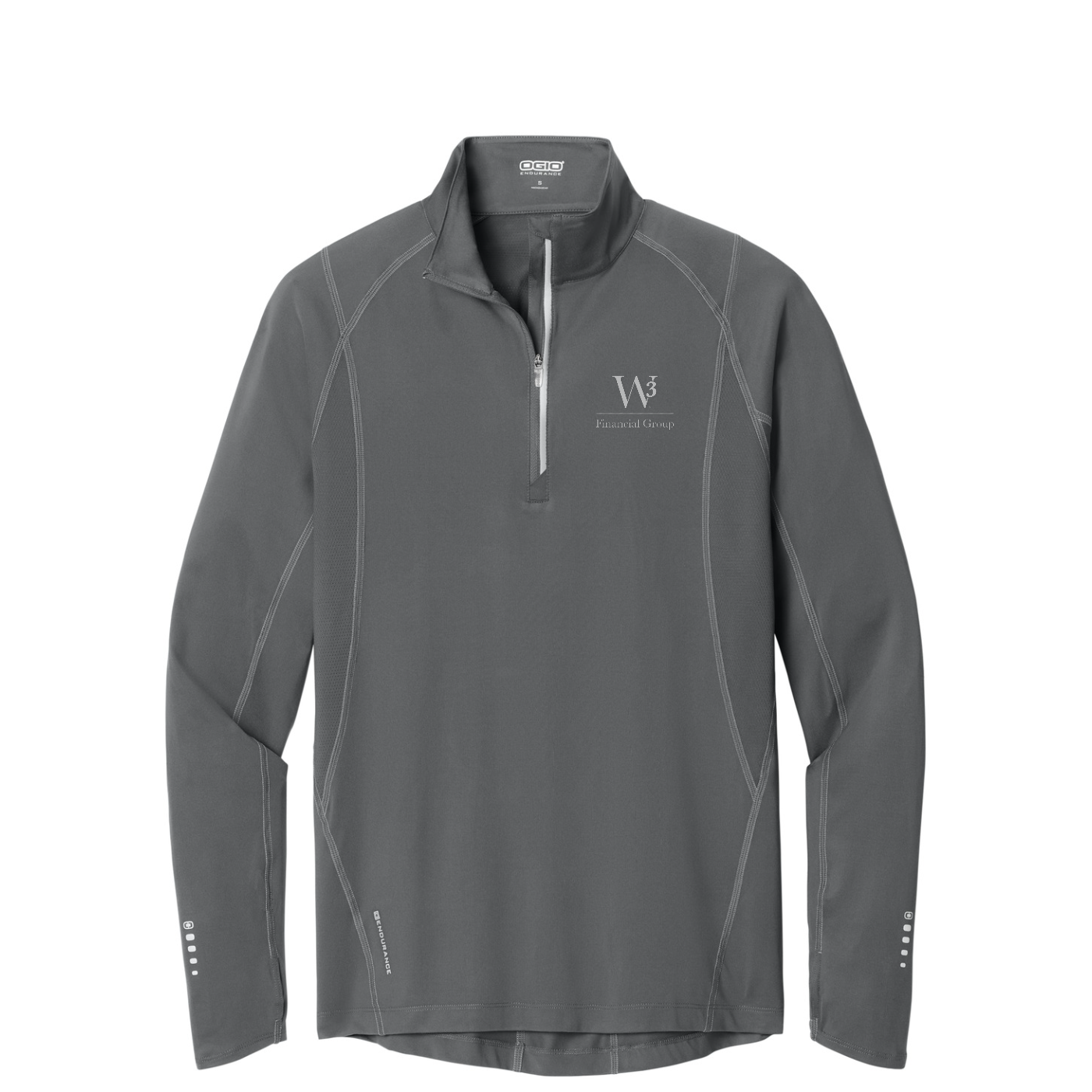 OGIO Nexus 1/4-Zip Pullover — Gear Grey