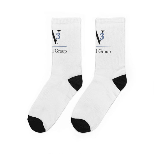 Unisex Padded Crew Socks (DTG) Printed