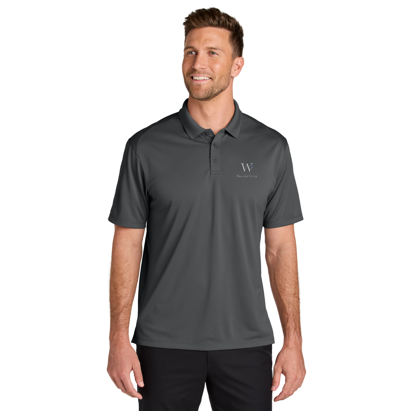 Port Authority Wearever Performance Pique Polo — model