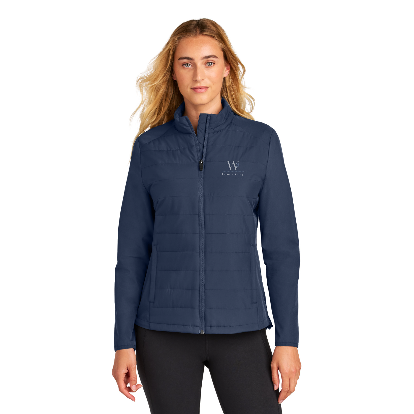 Sport-Tek Women's Teknical Hybrid Jacket — model