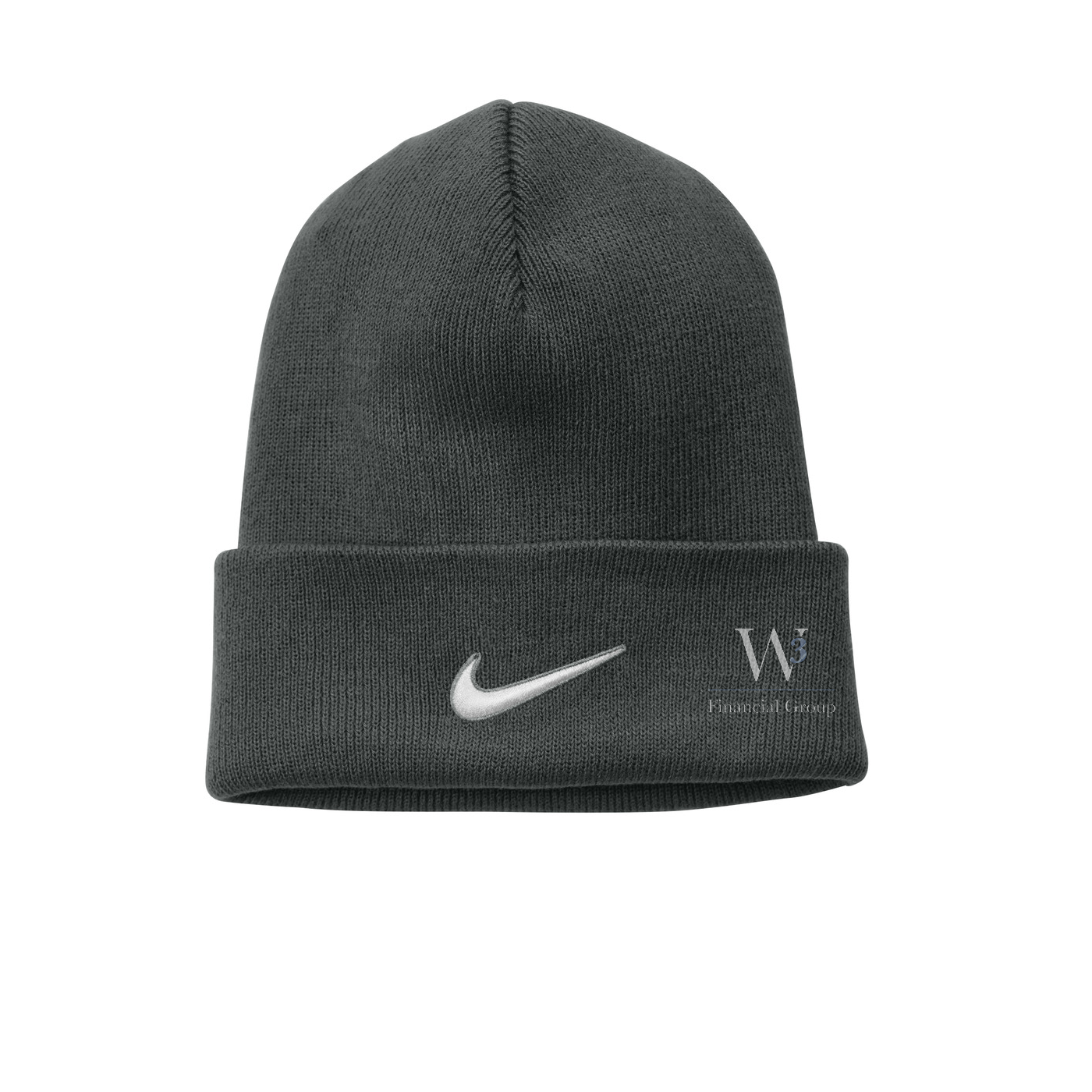 Nike Team Cuffed Beanie — Anthracite