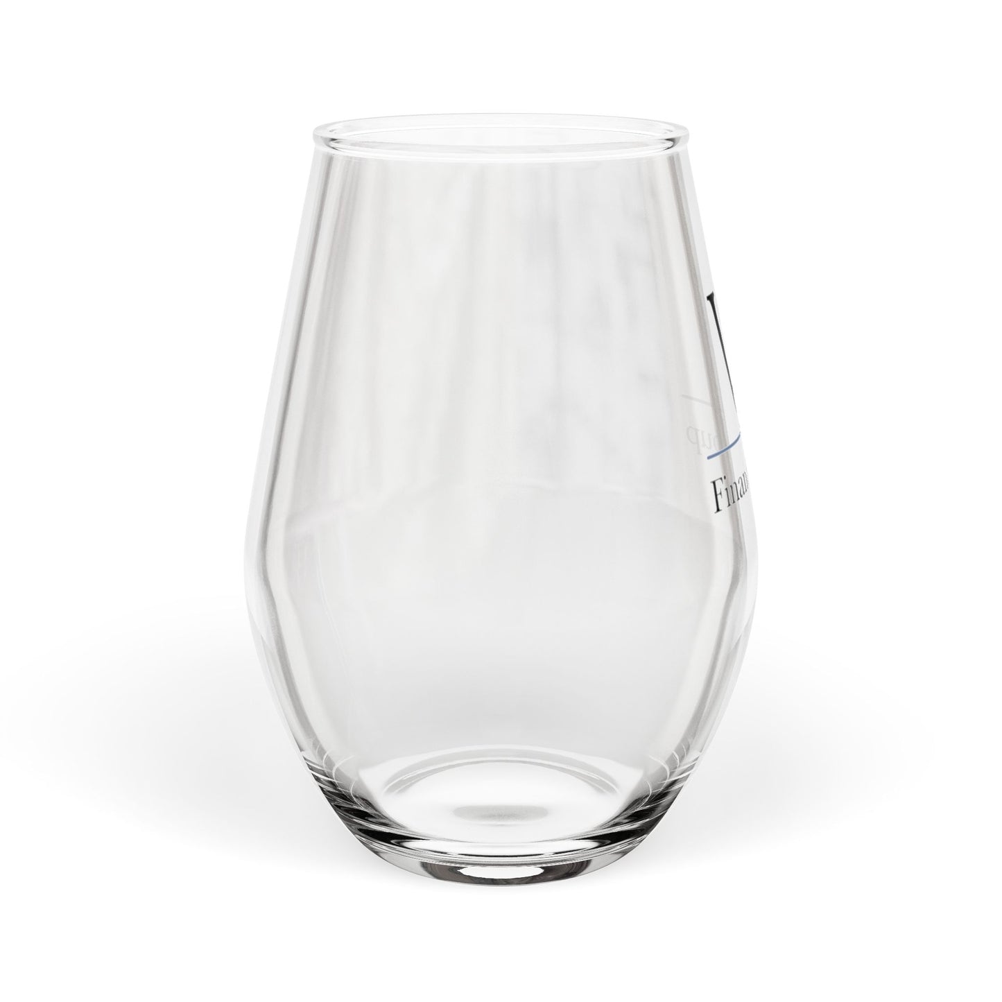 Stemless Wine Glass - Printed