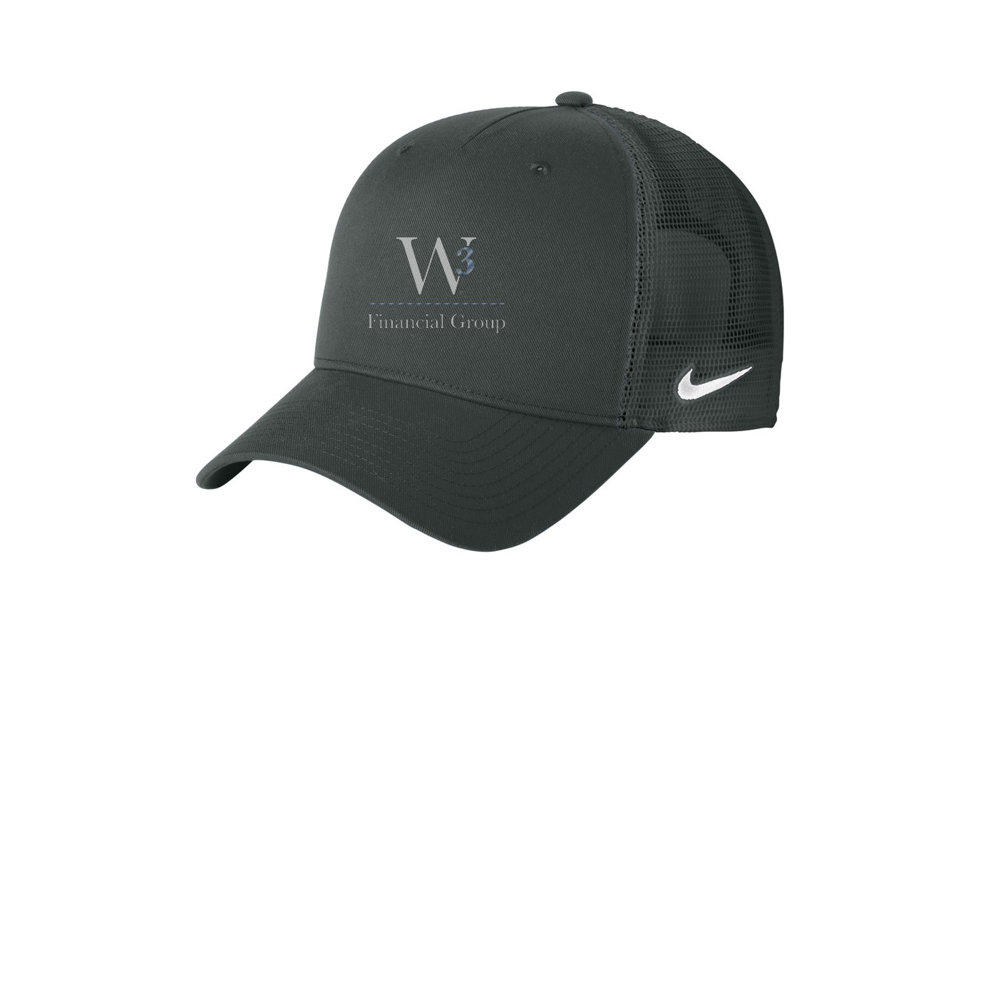 Nike Snapback Mesh Trucker Cap — Anthracite/ Anthracite