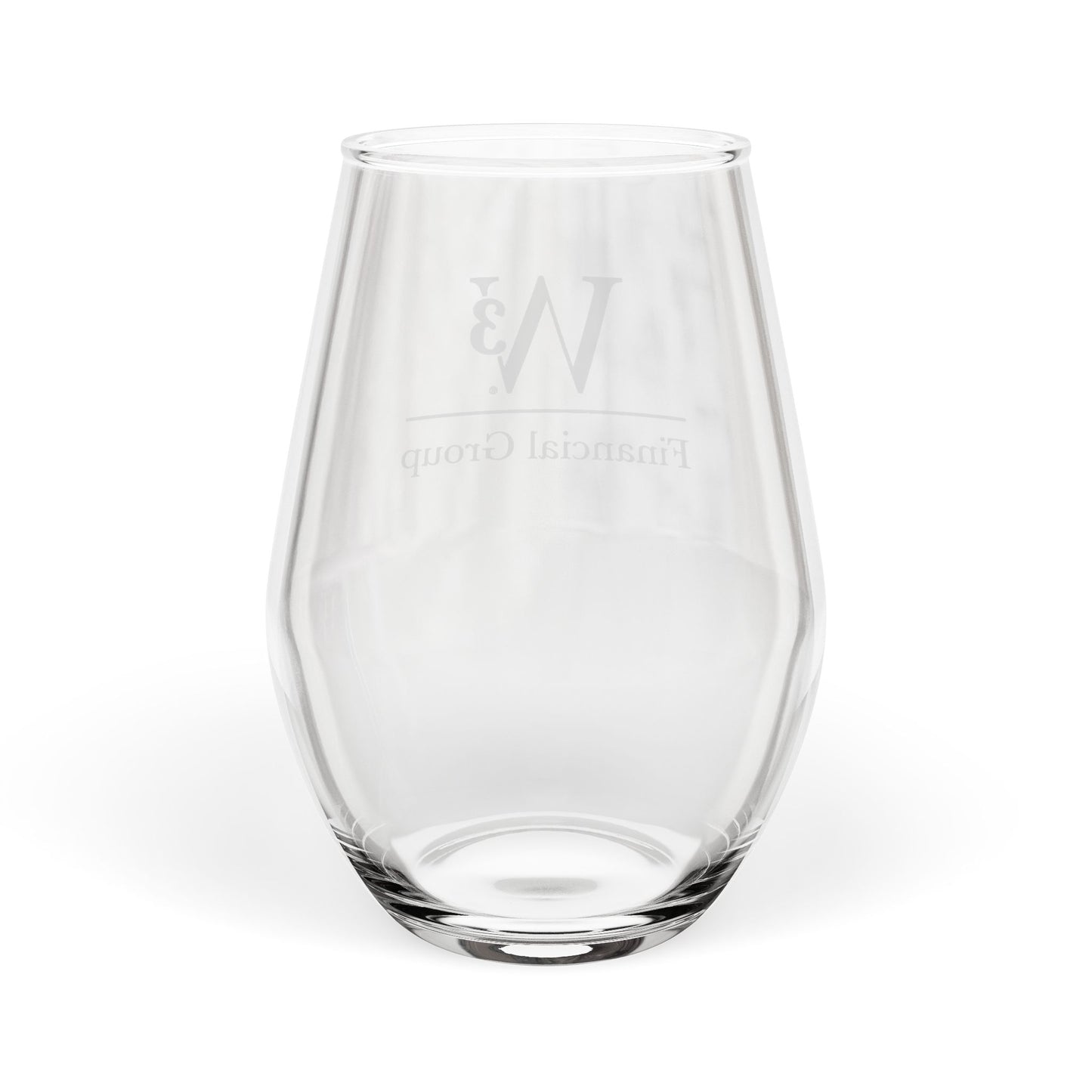 Stemless Wine Glass - Printed