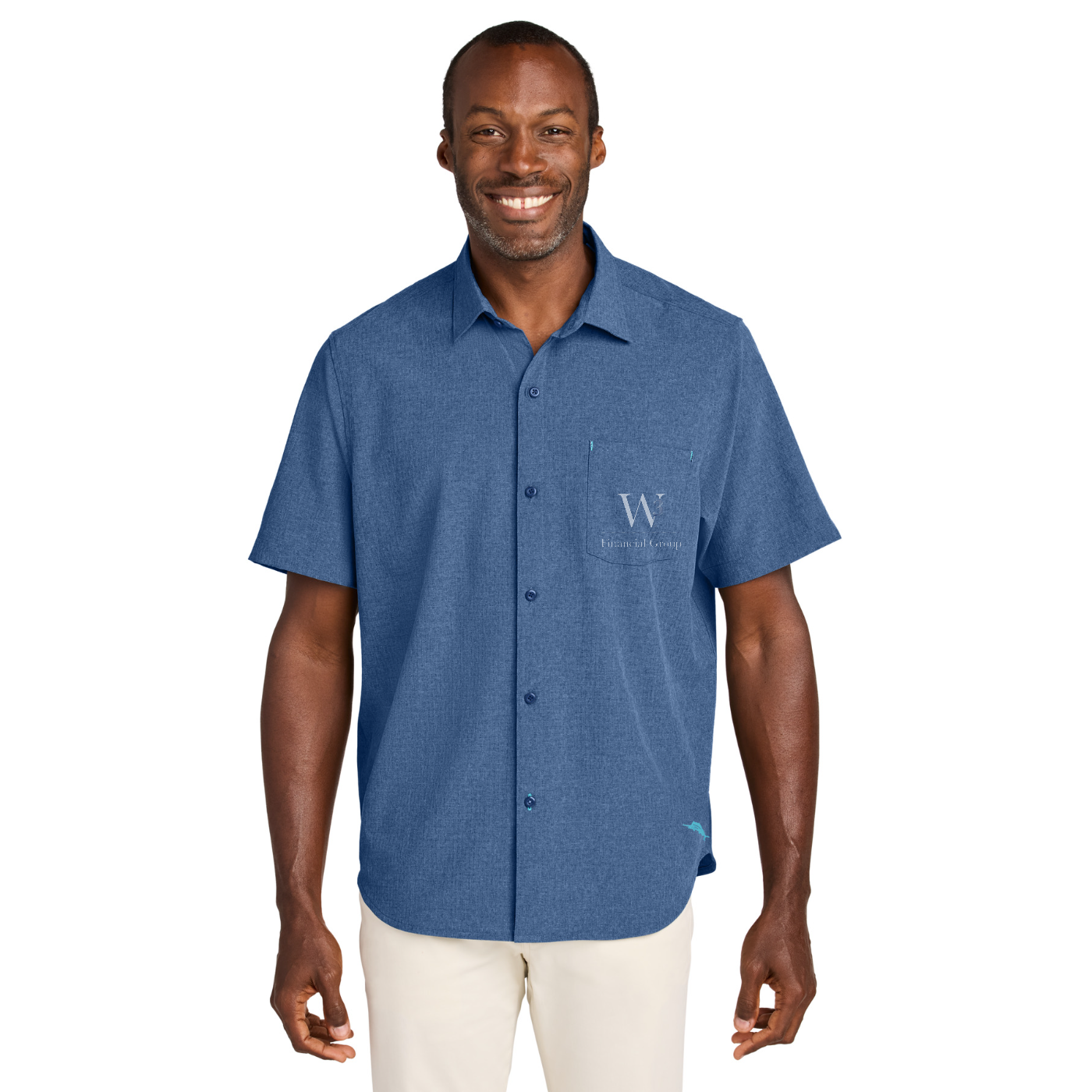 Tommy Bahama Sandy Point Short Sleeve Shirt — model