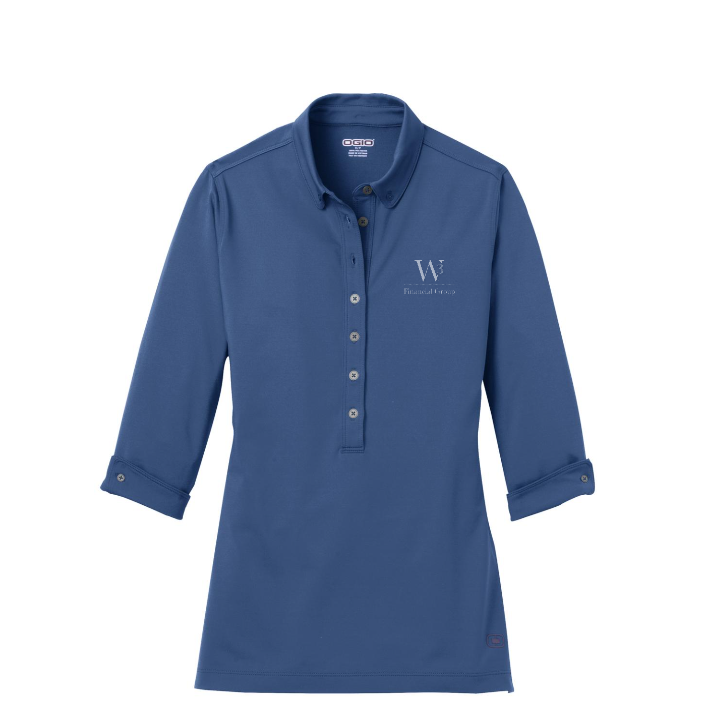 OGIO Women's Gauge Polo — Blue Indigo