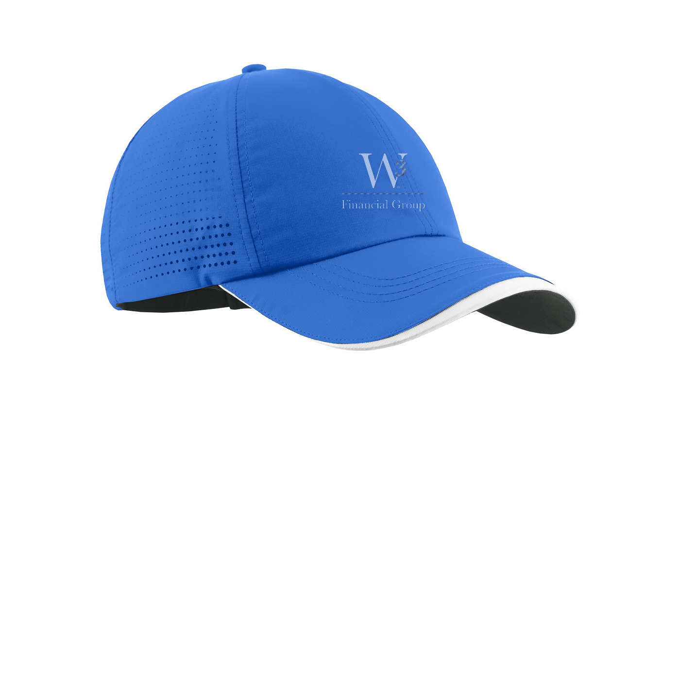 Nike Dri-FIT Perforated Performance Cap — Game Royal/ White