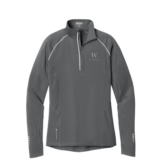 OGIO Women's Nexus 1/4-Zip Pullover — Gear Grey