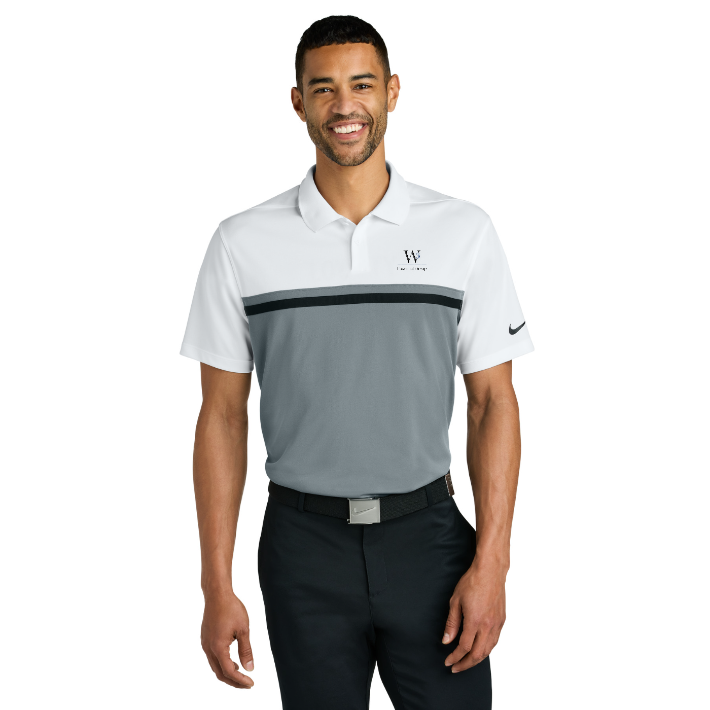Nike Dri-FIT Victory Colorblock Polo — model