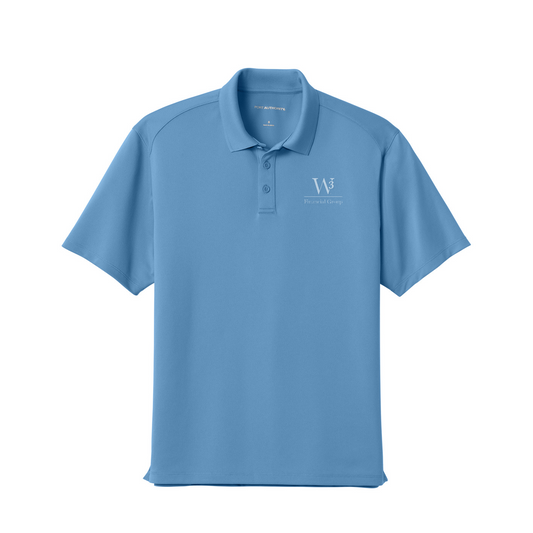 Port Authority Wearever Performance Pique Polo — Carolina Blue