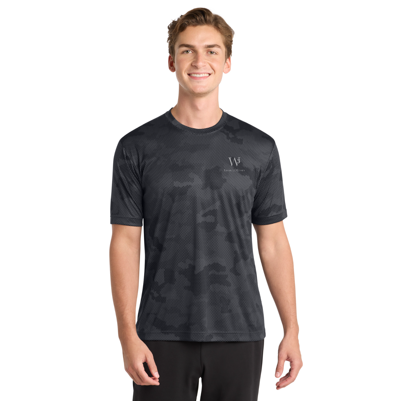Sport-Tek CamoHex Tee — model