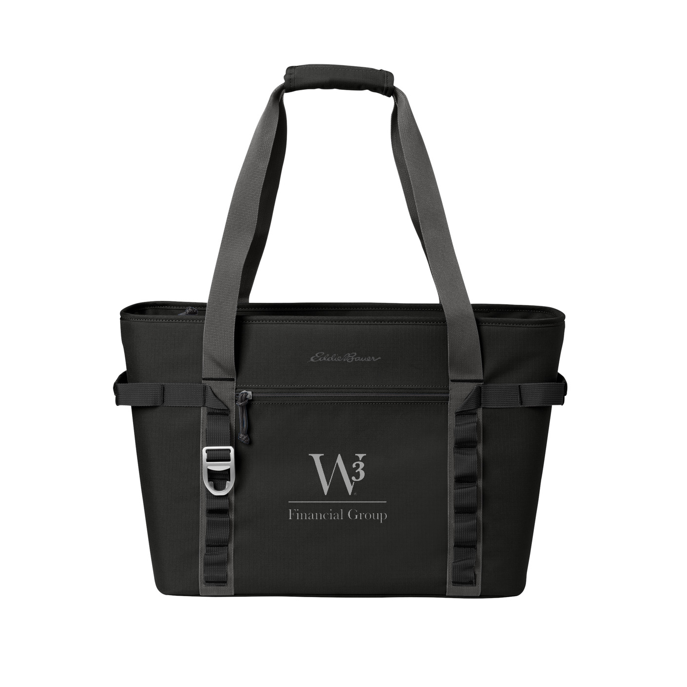Eddie Bauer Max Cool Tote Cooler — Black/ Grey Steel