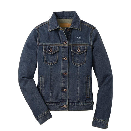 Port Authority Women's Denim Jacket — Denim Blue