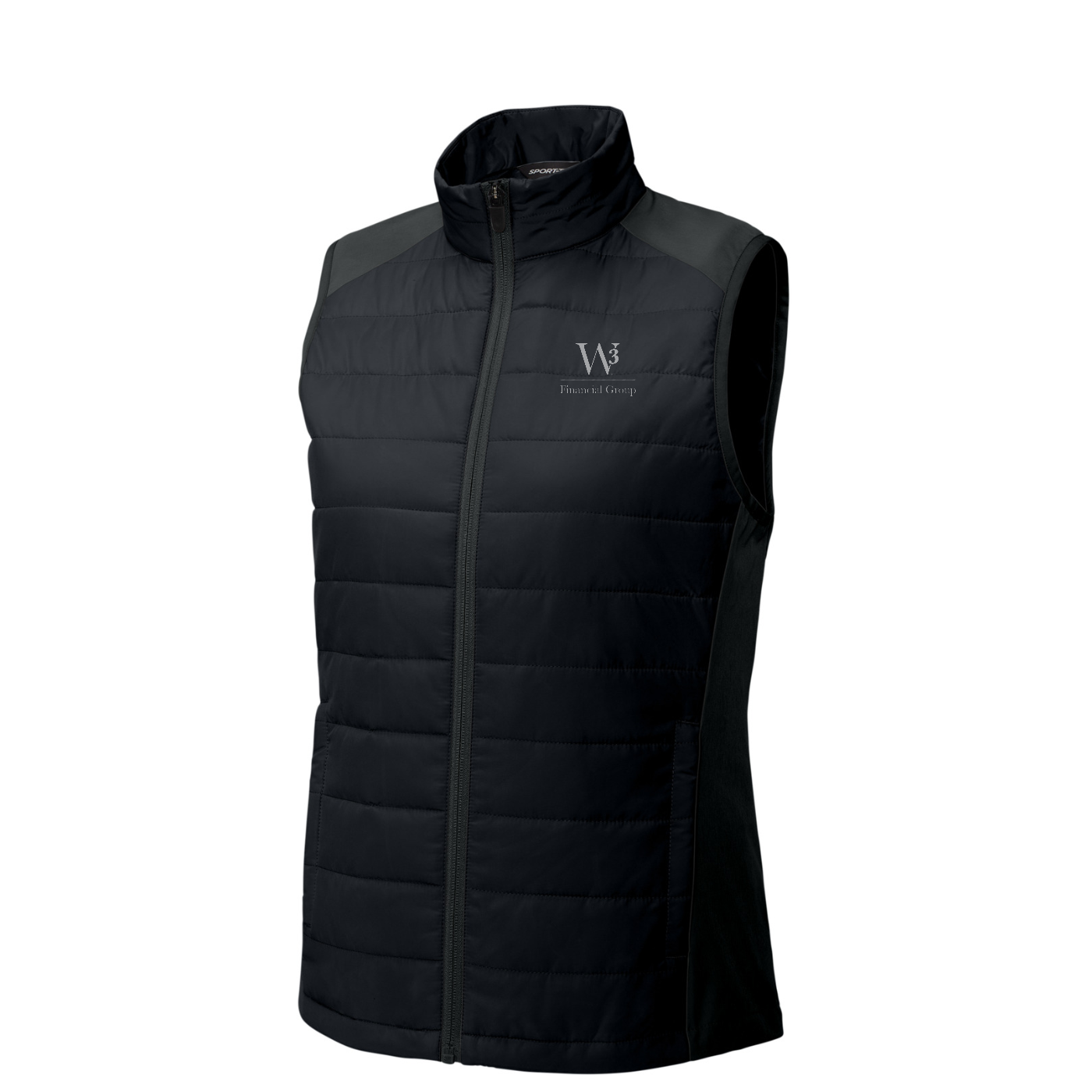 Sport-Tek Women's Teknical Hybrid Vest — Black