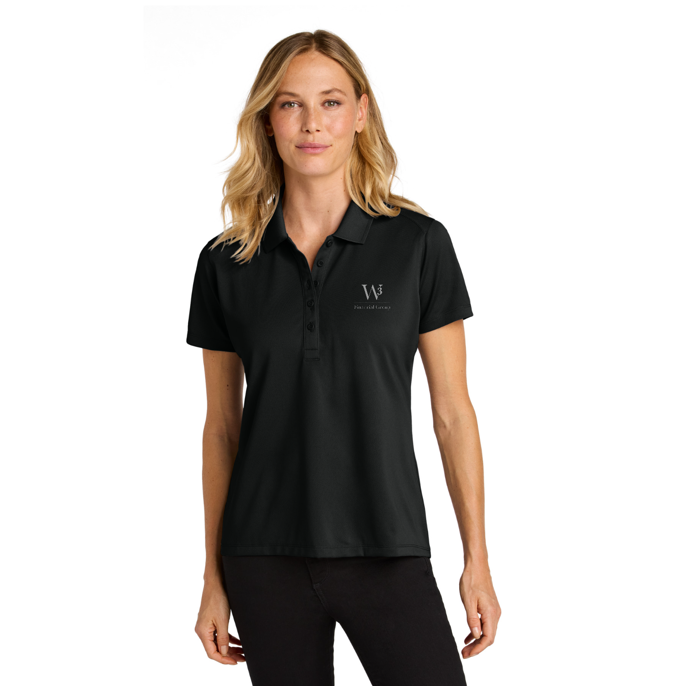 Port Authority Women's Wearever Performance Pique Polo — model