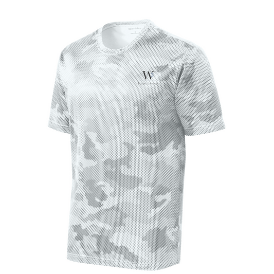 Sport-Tek CamoHex Tee — White