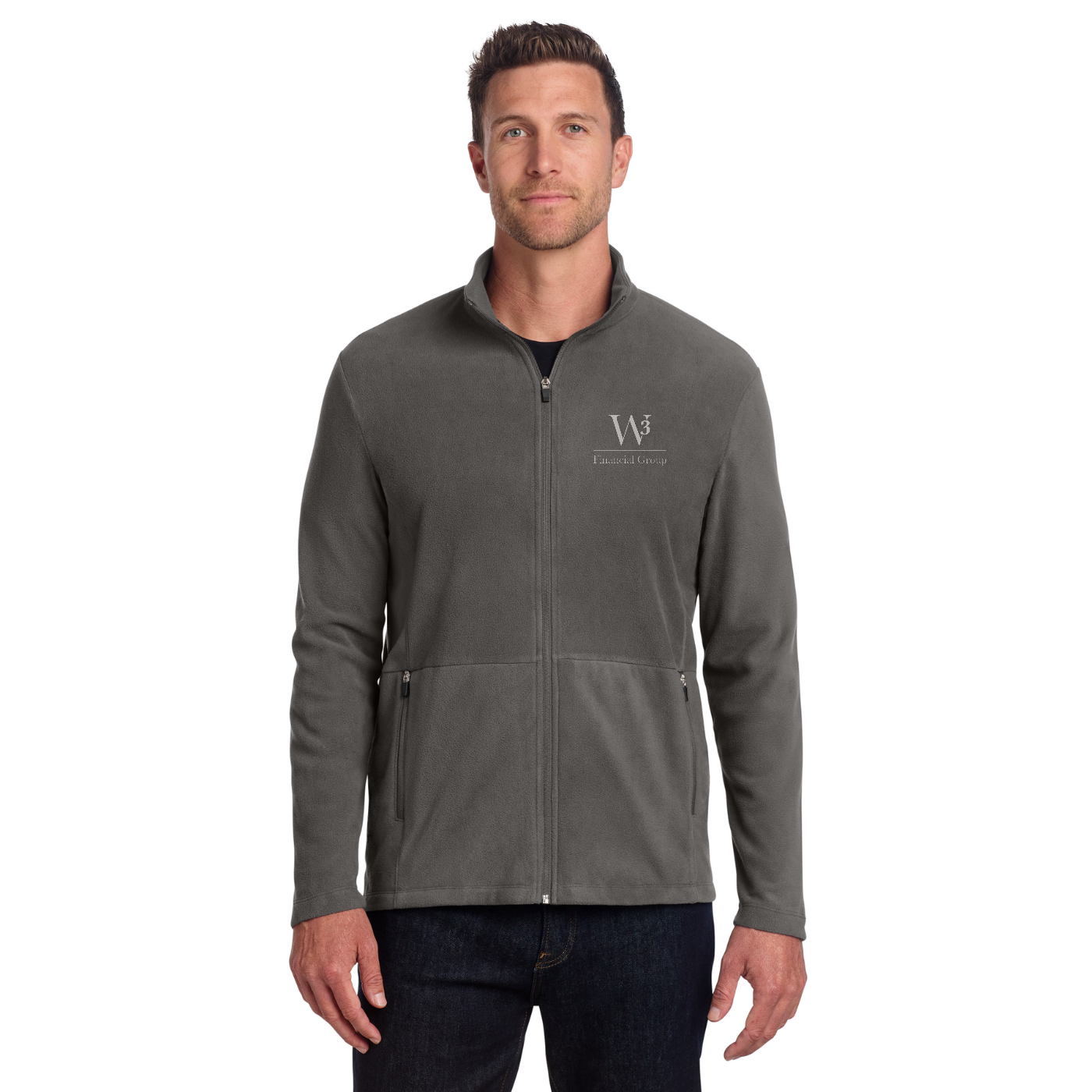 Port Authority Accord Microfleece Jacket — model