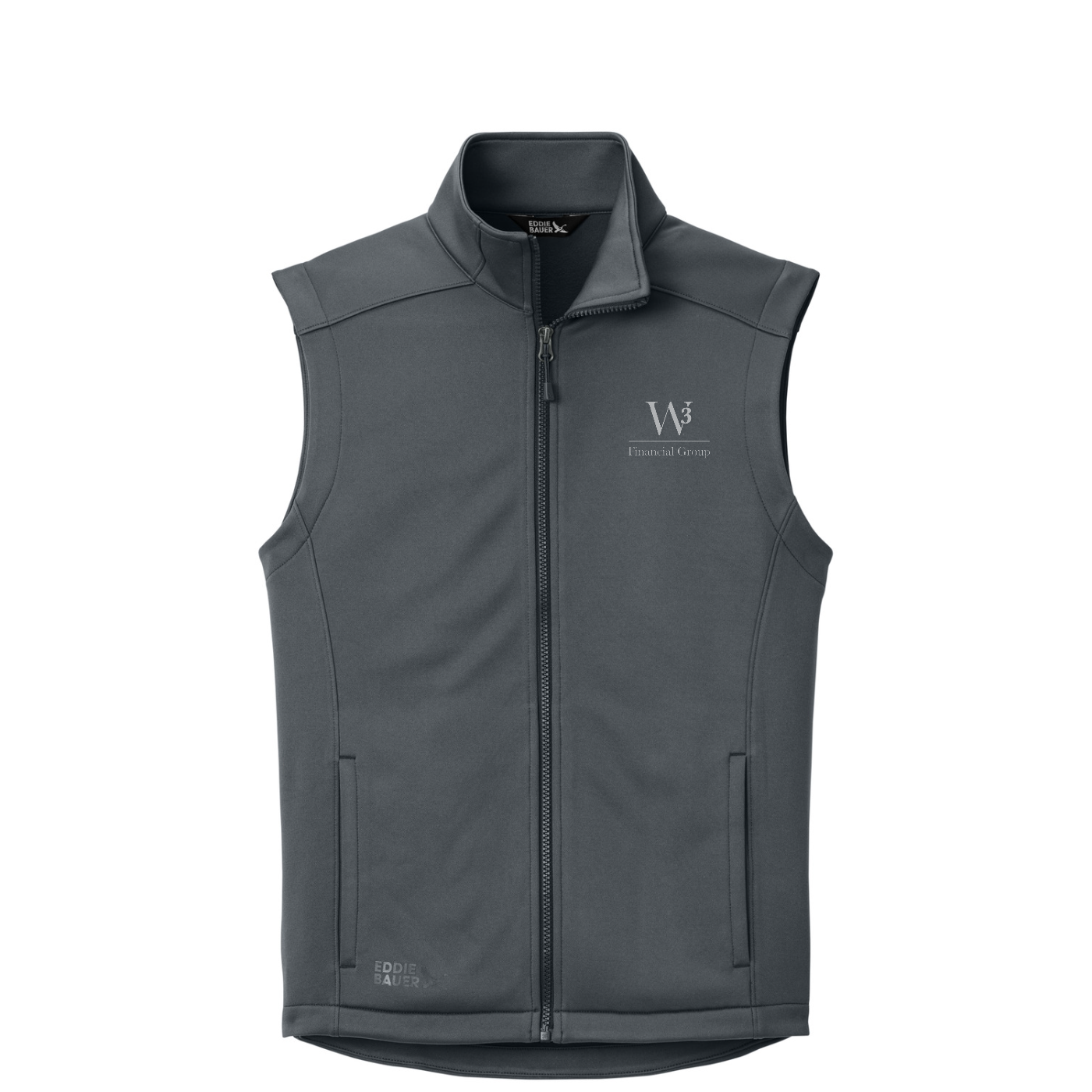 Eddie Bauer Smooth Mid Layer Fleece Vest — Iron Gate