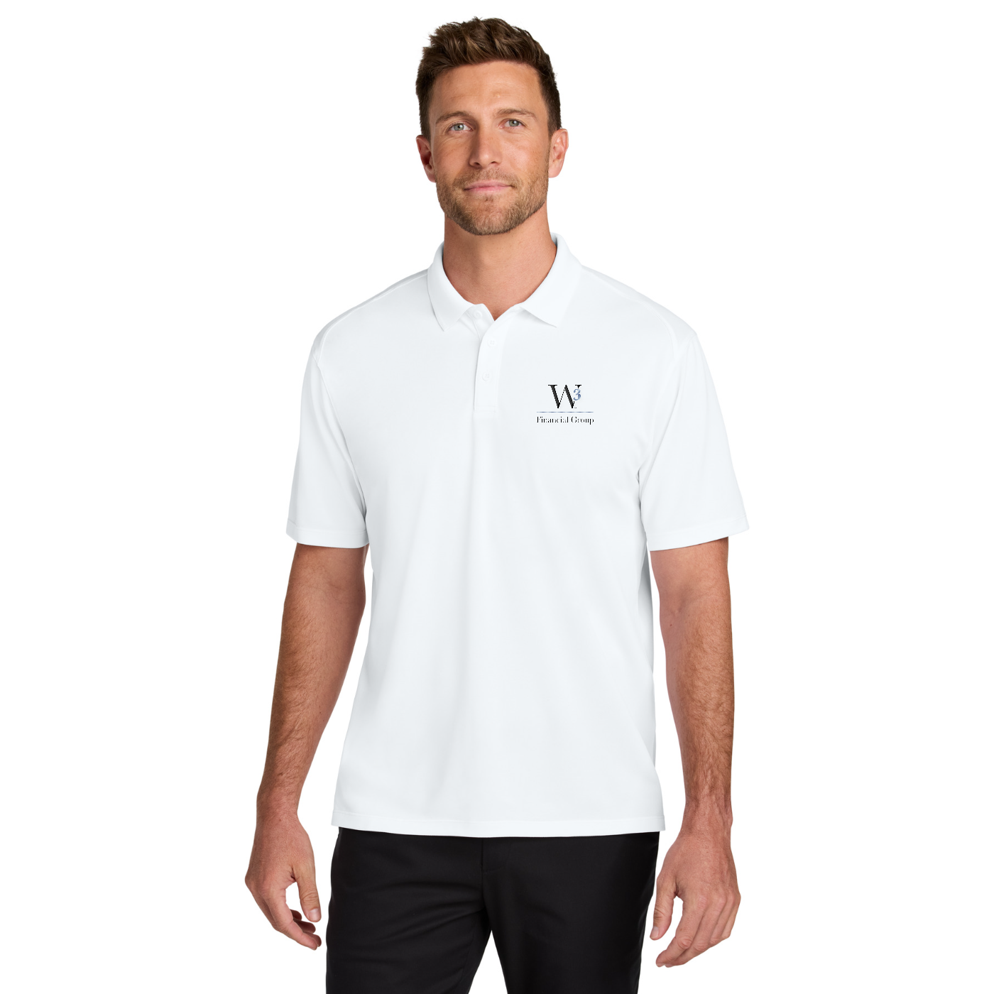Port Authority Wearever Performance Pique Polo — model