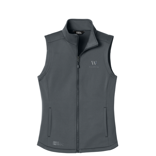 Eddie Bauer Women's Smooth Mid Layer Fleece Vest — Iron Gate