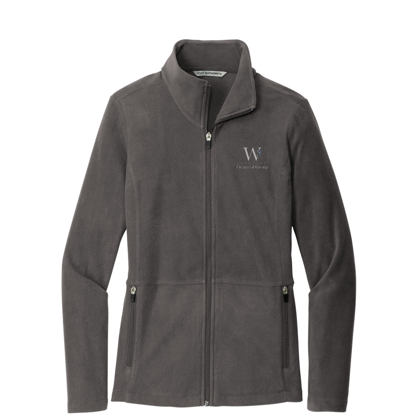 Port Authority Women's Accord Microfleece Jacket — Pewter