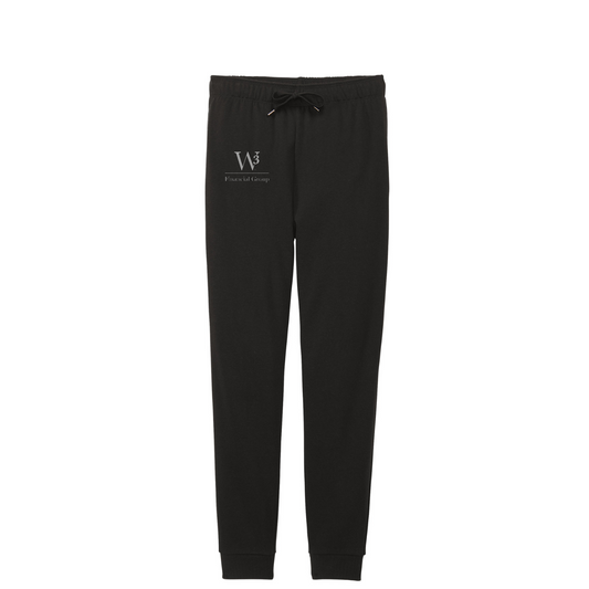District Women's Perfect Tri Fleece Jogger — Black
