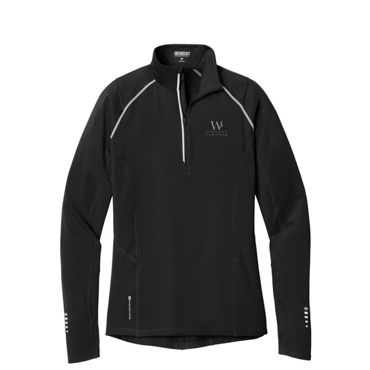 OGIO Women's Nexus 1/4-Zip Pullover — Blacktop