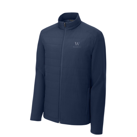 Sport-Tek Teknical Hybrid Jacket — True Navy