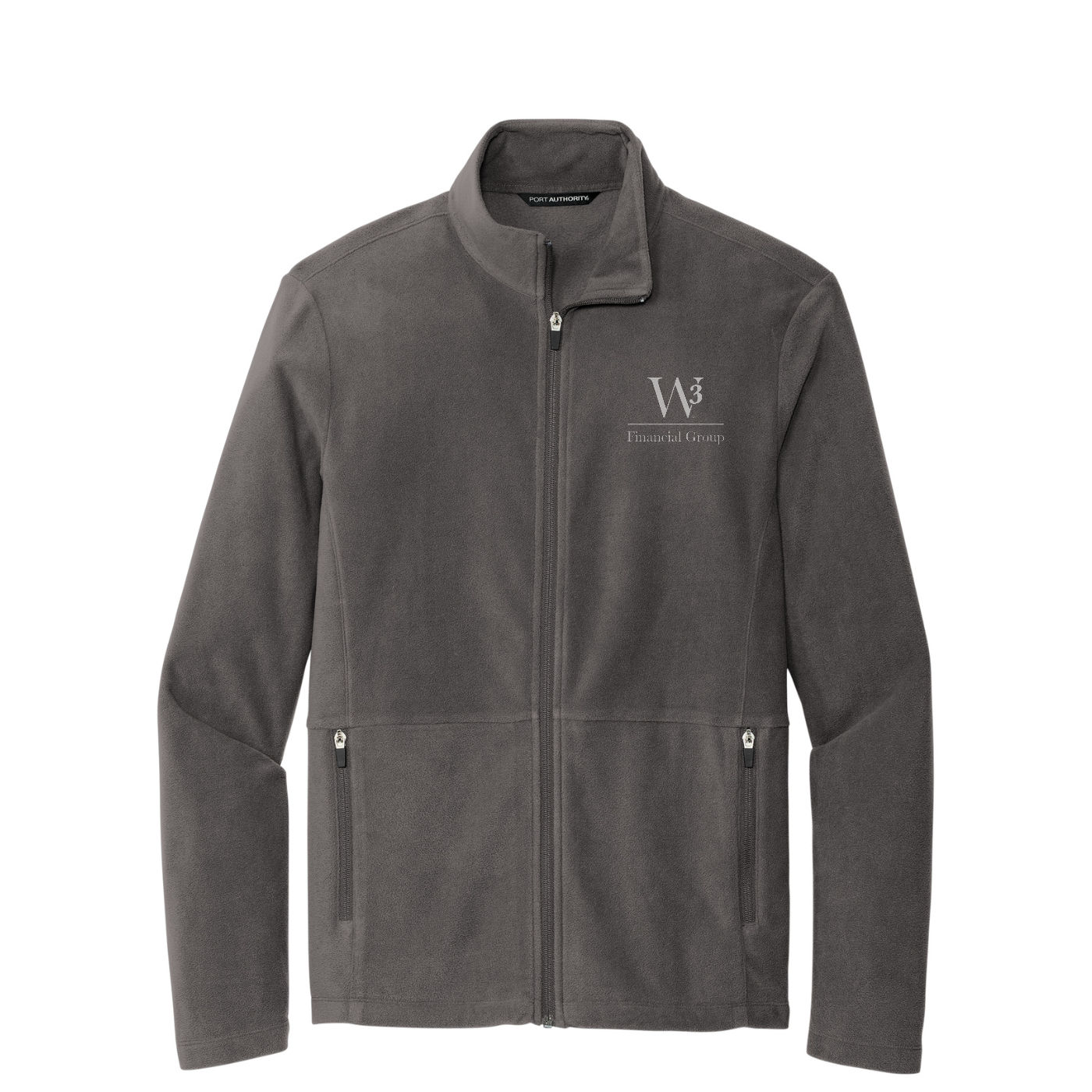 Port Authority Accord Microfleece Jacket — Pewter