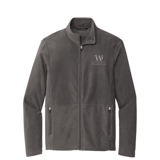Port Authority Accord Microfleece Jacket — Pewter