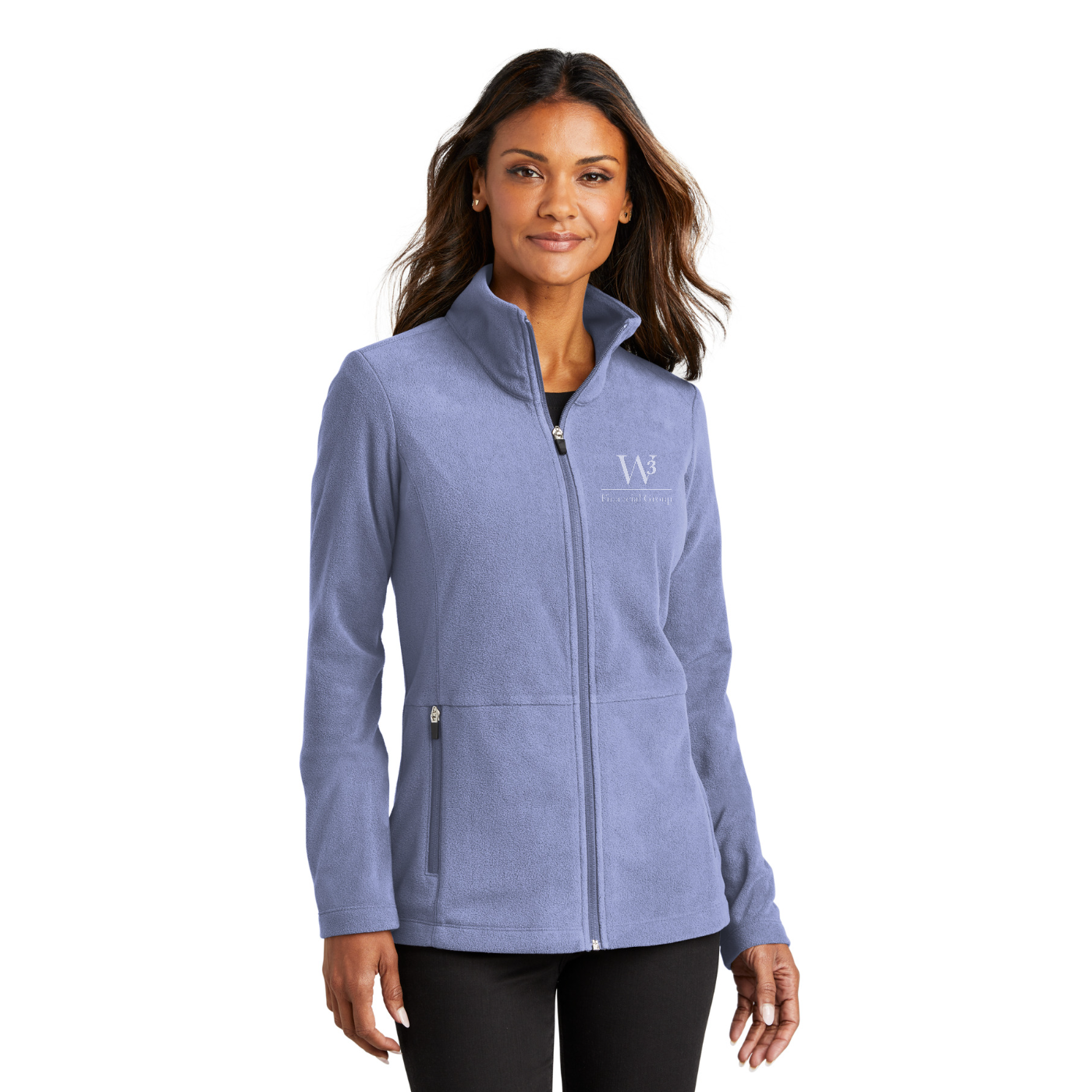 Port Authority Women's Accord Microfleece Jacket — model
