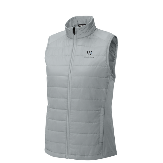 Sport-Tek Women's Teknical Hybrid Vest — Silver