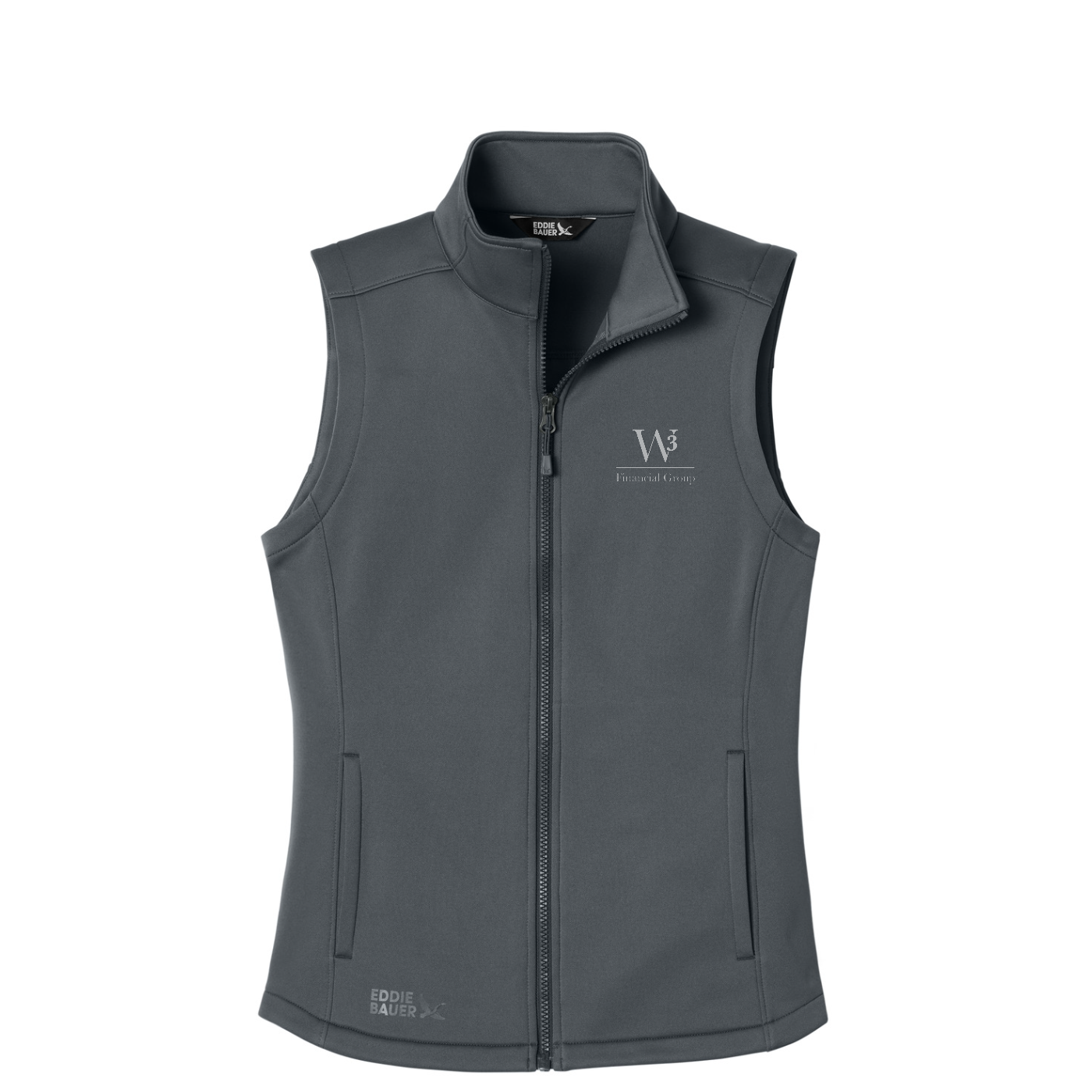 Eddie Bauer Women's Smooth Mid Layer Fleece Vest — Iron Gate