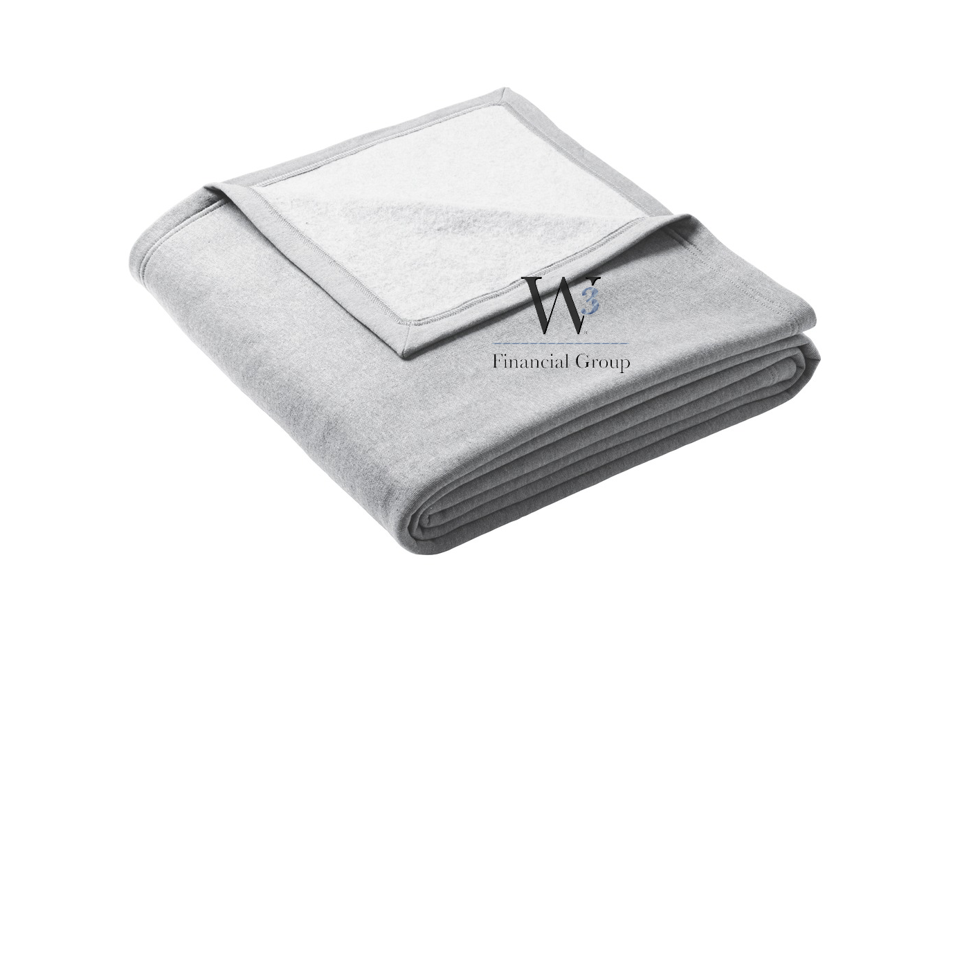 Port & Co Oversized Core Fleece Sweatshirt Blanket — Athletic Heather