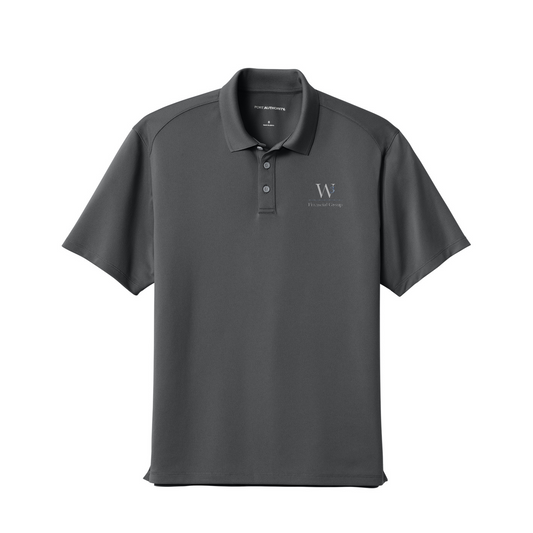 Port Authority Wearever Performance Pique Polo — Storm Grey