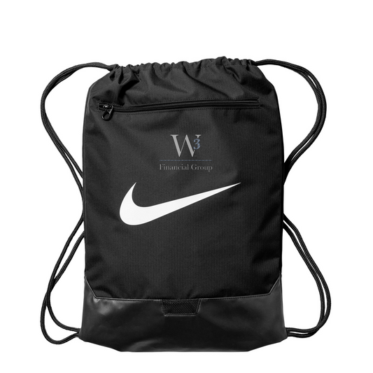 Nike Brasilia Drawstring Pack — Black